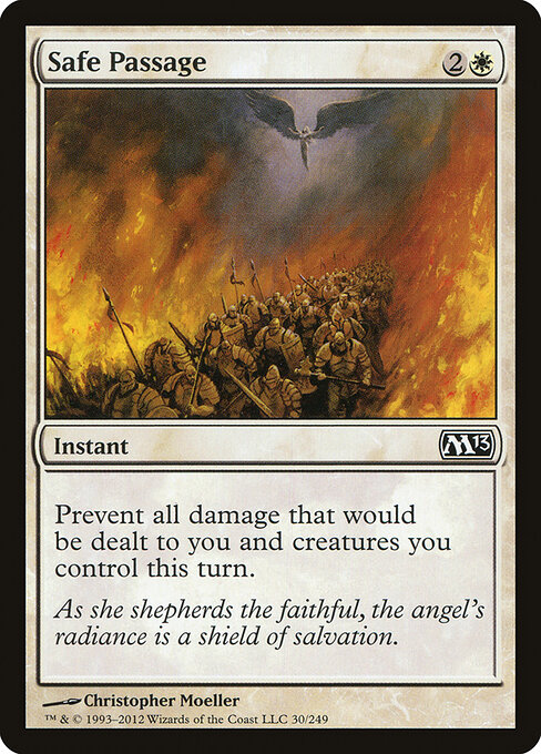 Safe Passage - Magic 2013 Magic card