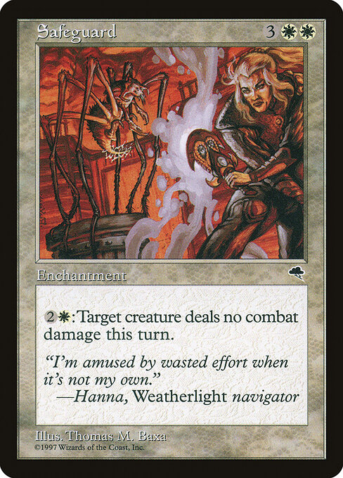 Safeguard - Tempest Magic card