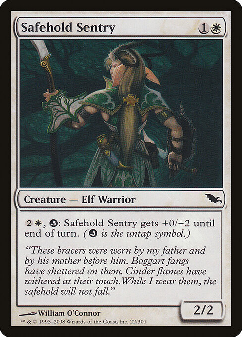 Safehold Sentry - Shadowmoor Magic card