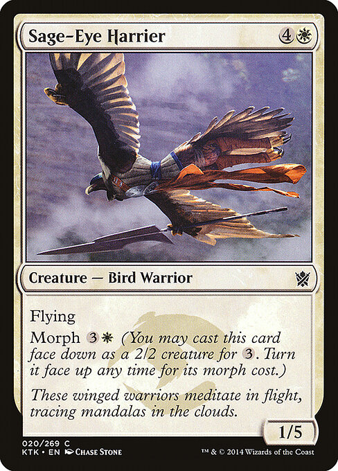 Sage-Eye Harrier - Khans of Tarkir Magic card