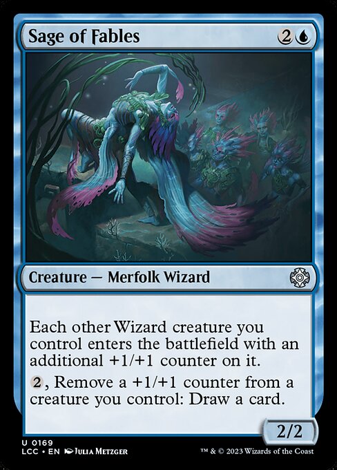 Sage of Fables - The Lost Caverns of Ixalan Commander Magic card