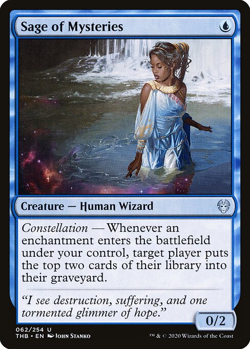 Sage of Mysteries - Theros Beyond Death Magic card