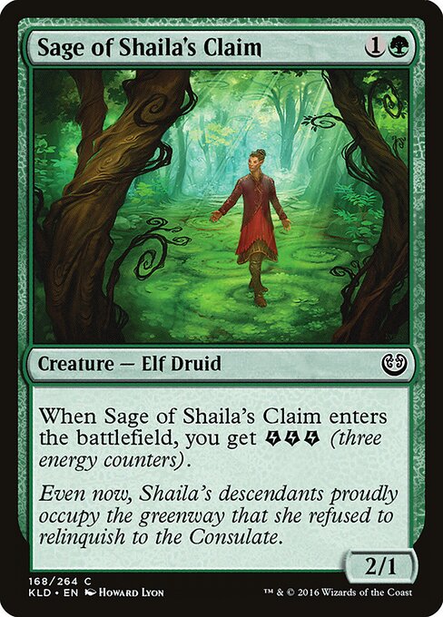 Sage of Shaila's Claim - Kaladesh Magic card