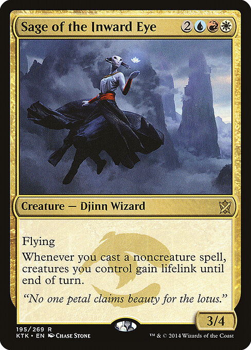 Sage of the Inward Eye - Khans of Tarkir Magic card