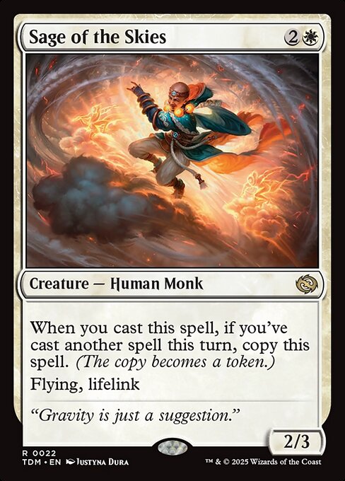 Sage of the Skies - Tarkir: Dragonstorm Magic card