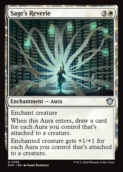 Sage's Reverie - Secrets of Strixhaven Commander Magic card
