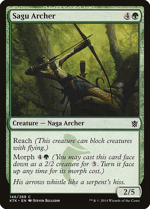 Sagu Archer - Khans of Tarkir Magic card