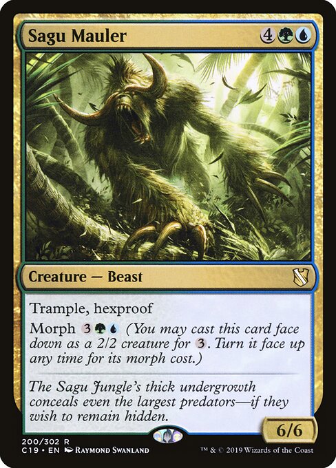 Sagu Mauler - Commander 2019 Magic card
