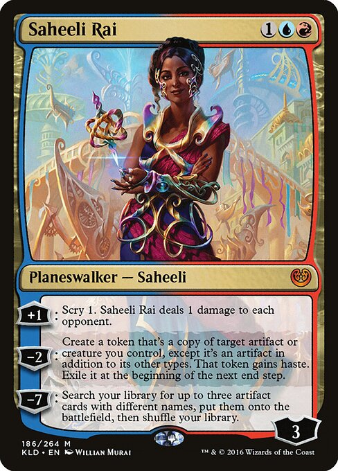 Saheeli Rai - Kaladesh Magic card