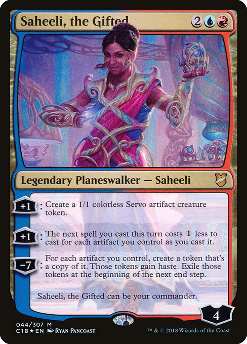 Saheeli, the Gifted - Commander 2018 Magic card