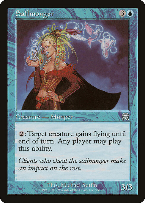 Sailmonger - Mercadian Masques Magic card