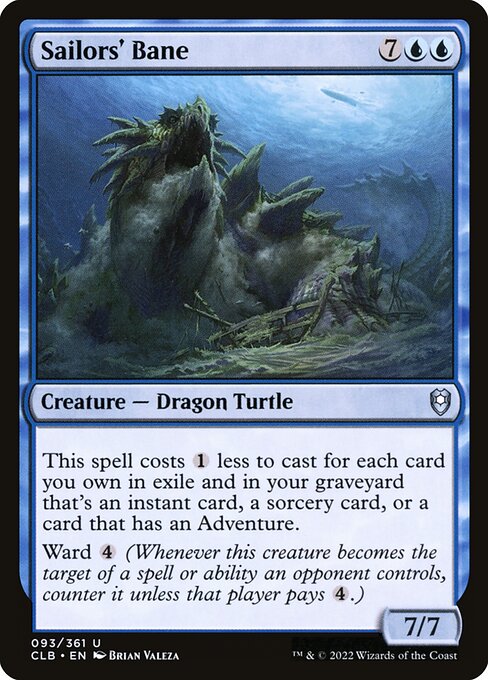 Sailors' Bane - Commander Legends: Battle for Baldur's Gate Magic card