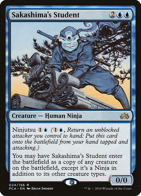 Sakashima's Student - Planechase Anthology Magic card