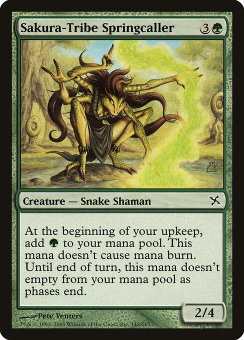 Sakura-Tribe Springcaller - Betrayers of Kamigawa Magic card