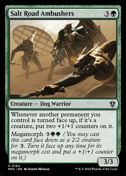 Salt Road Ambushers - Murders at Karlov Manor Commander Magic card