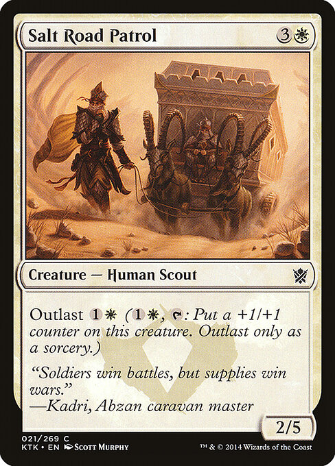 Salt Road Patrol - Khans of Tarkir Magic card