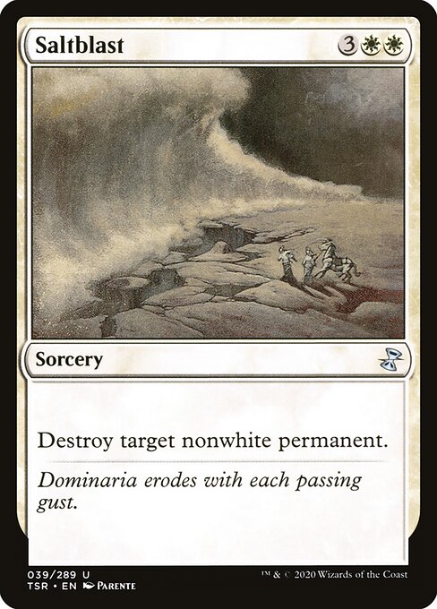 Saltblast - Time Spiral Remastered Magic card