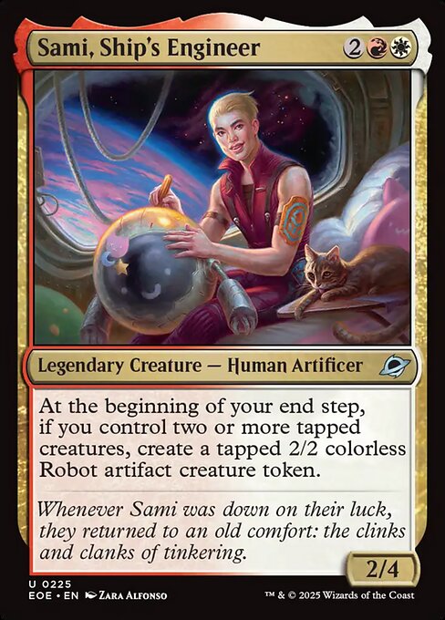 Sami, Ship's Engineer - Edge of Eternities Magic card