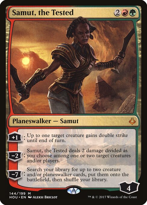 Samut, the Tested - Hour of Devastation Magic card