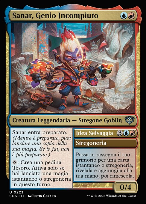 Sanar, Unfinished Genius // Wild Idea