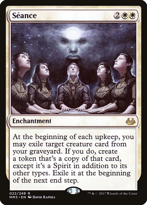 Séance - Modern Masters 2017 Magic card