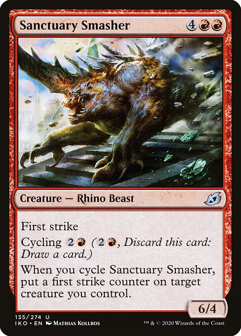 Sanctuary Smasher - Ikoria: Lair of Behemoths Magic card