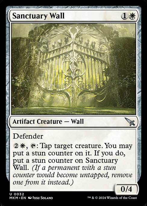 Sanctuary Wall - Murders at Karlov Manor Magic card