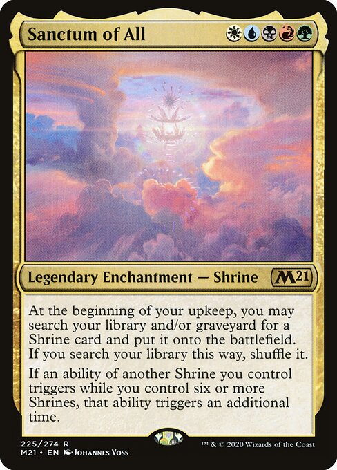 Sanctum of All - Core Set 2021 Magic card