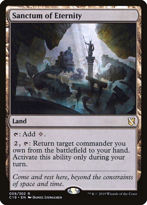 Sanctum of Eternity - Commander 2019 Magic card