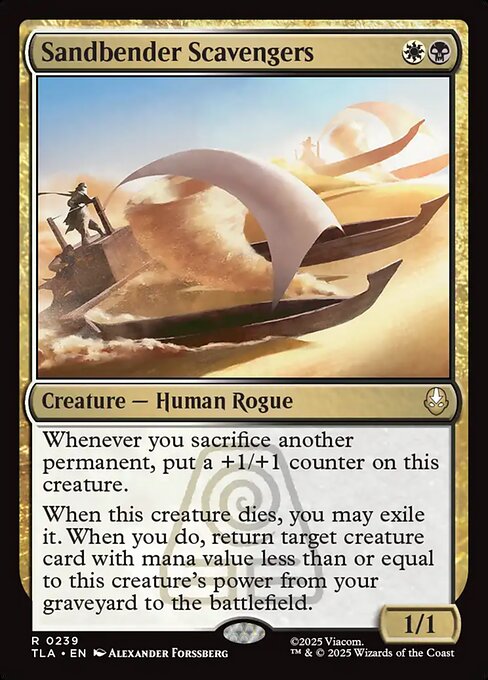Sandbender Scavengers - Avatar: The Last Airbender Magic card
