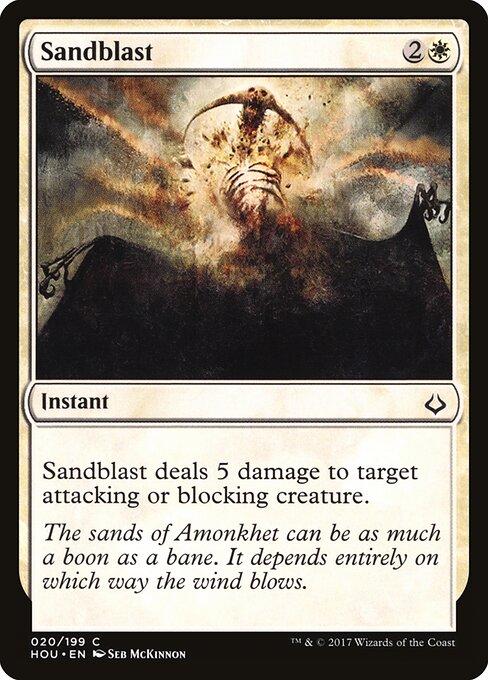 Sandblast - Hour of Devastation Magic card