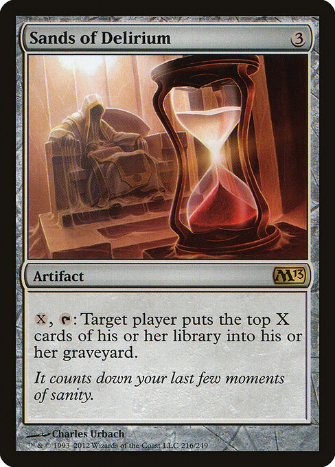 Sands of Delirium - Magic 2013 Magic card