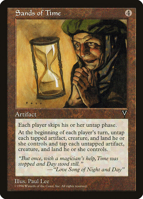 Sands of Time - Visions Magic card