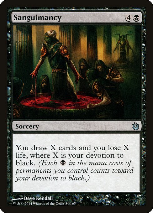 Sanguimancy - Born of the Gods Magic card