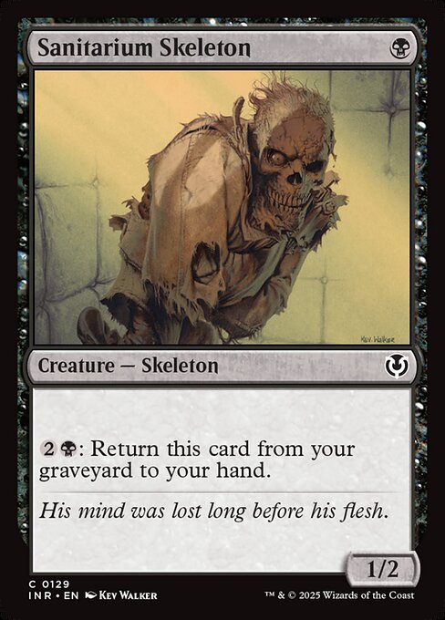 Sanitarium Skeleton - Innistrad Remastered Magic card