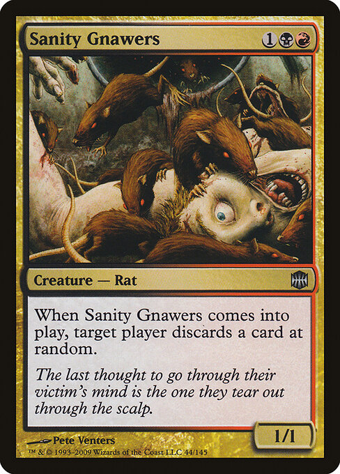 Sanity Gnawers - Alara Reborn Magic card