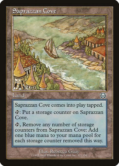 Saprazzan Cove - Mercadian Masques Magic card