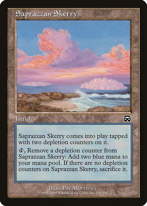 Saprazzan Skerry - Mercadian Masques Magic card