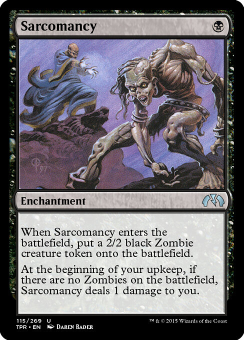 Sarcomancy - Tempest Remastered Magic card