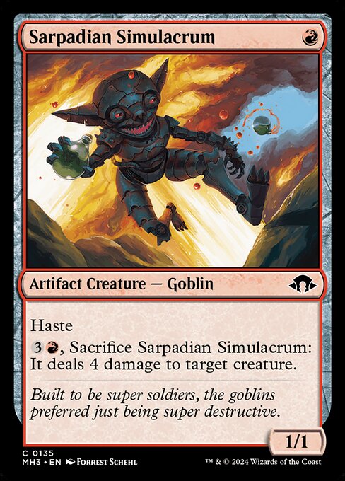Sarpadian Simulacrum - Modern Horizons 3 Magic card