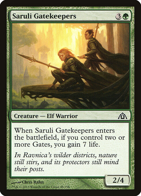 Saruli Gatekeepers - Dragon's Maze Magic card