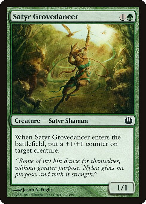 Satyr Grovedancer - Journey into Nyx Magic card
