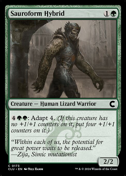 Sauroform Hybrid - Ravnica: Clue Edition Magic card