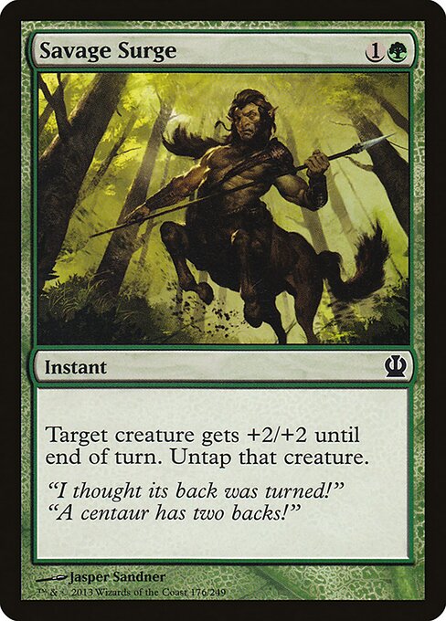 Savage Surge - Theros Magic card
