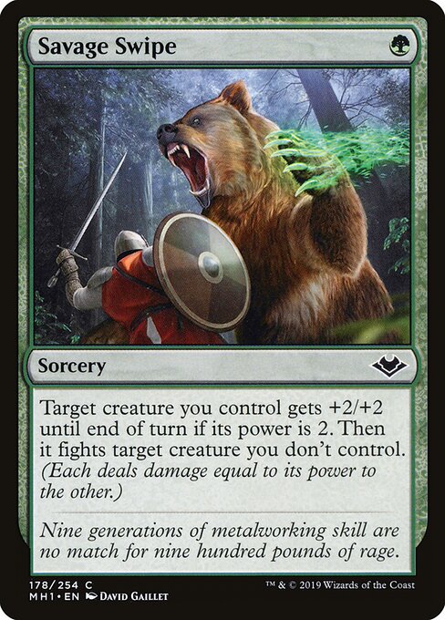 Savage Swipe - Modern Horizons Magic card
