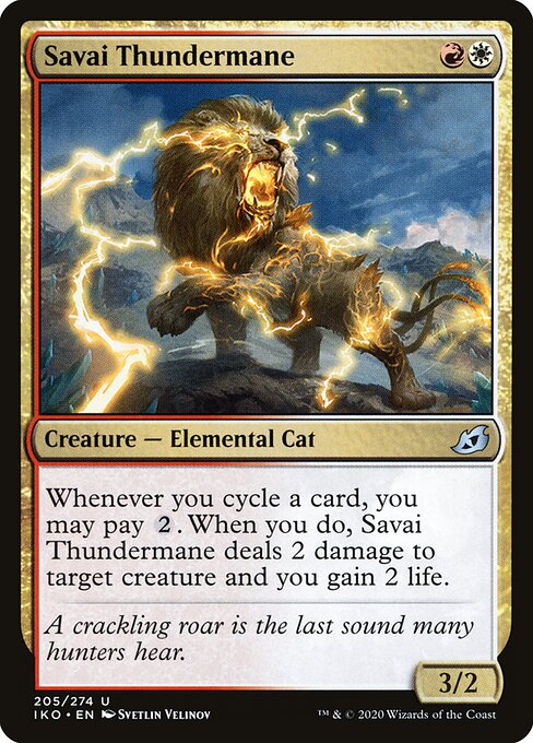 Savai Thundermane - Ikoria: Lair of Behemoths Magic card