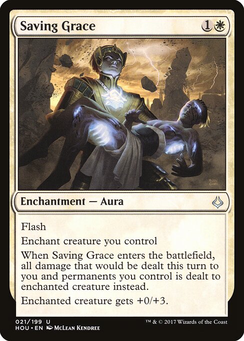 Saving Grace - Hour of Devastation Magic card