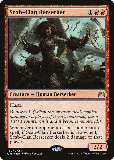 Scab-Clan Berserker - Magic Origins Magic card