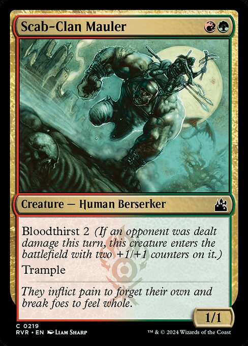 Scab-Clan Mauler - Ravnica Remastered Magic card