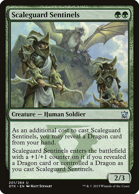Scaleguard Sentinels - Dragons of Tarkir Magic card